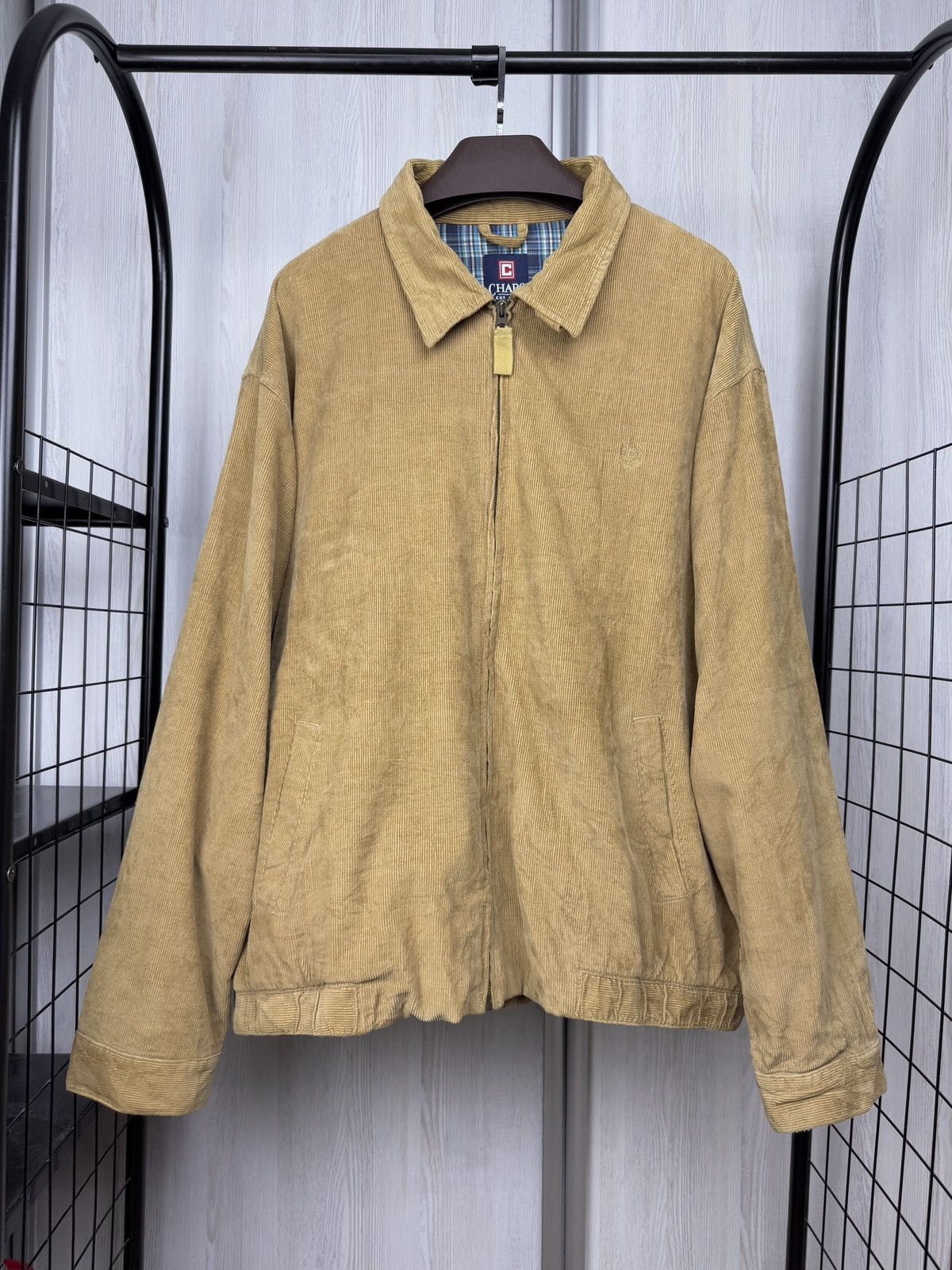 Chaps Ralph Lauren Vintage Chaps Ralph Lauren Corduroy Plaid Lined Chore Jacket Size US XXL / EU 58 / 5 - 1 Thumbnail