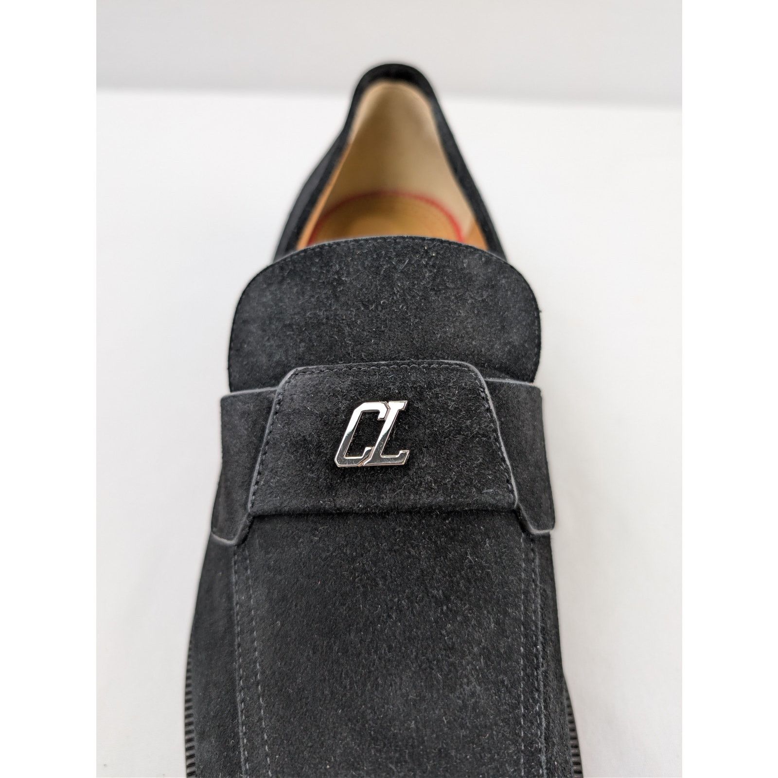 Christian Louboutin o1rshd1 Varsimoc Flat shoe Boots in Black 44.5 Size US 11.5 / EU 44-45 - 16 Thumbnail