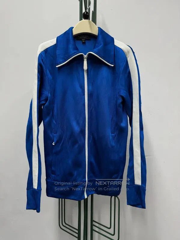 Burberry Burberry Blue Silk Striped Men's Long Sleeve Jacket. Size US XS / EU 42 / 0 - 1 Thumbnail