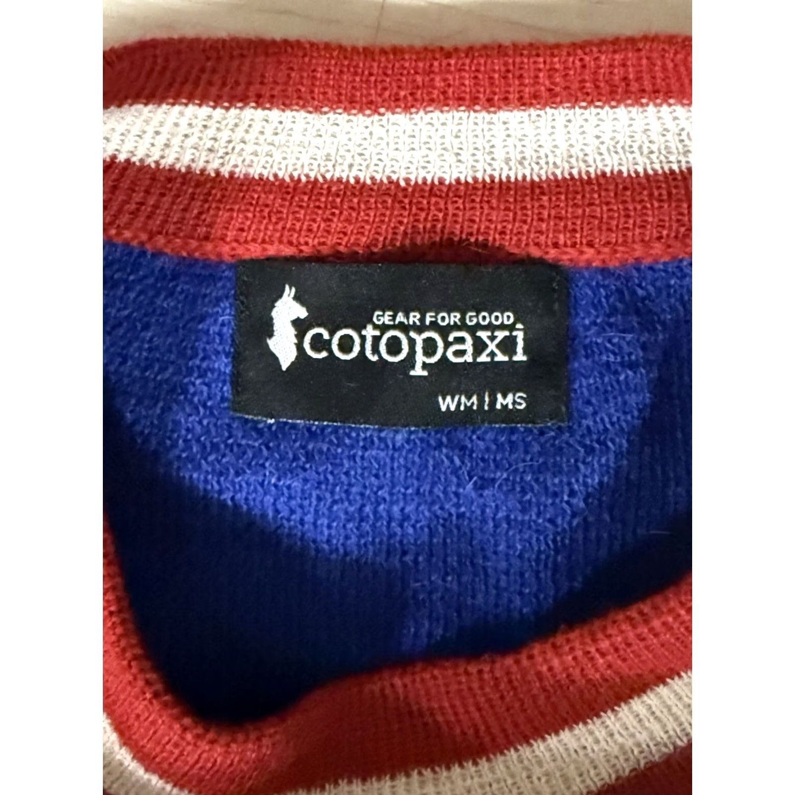 Cotopaxi Cotopaxi Logo Wool Sweater Unisex Adults M Multicolor Pullover Outdoor Hike Climb Sweater Size M / US 6-8 / IT 42-44 - 4 Thumbnail