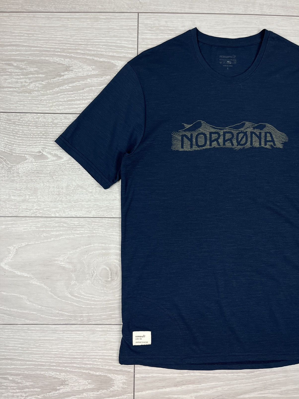 Norrona Norrona Svalbard Wool Logo Outdoor T Shirt Size US S / EU 44-46 / 1 - 3 Thumbnail