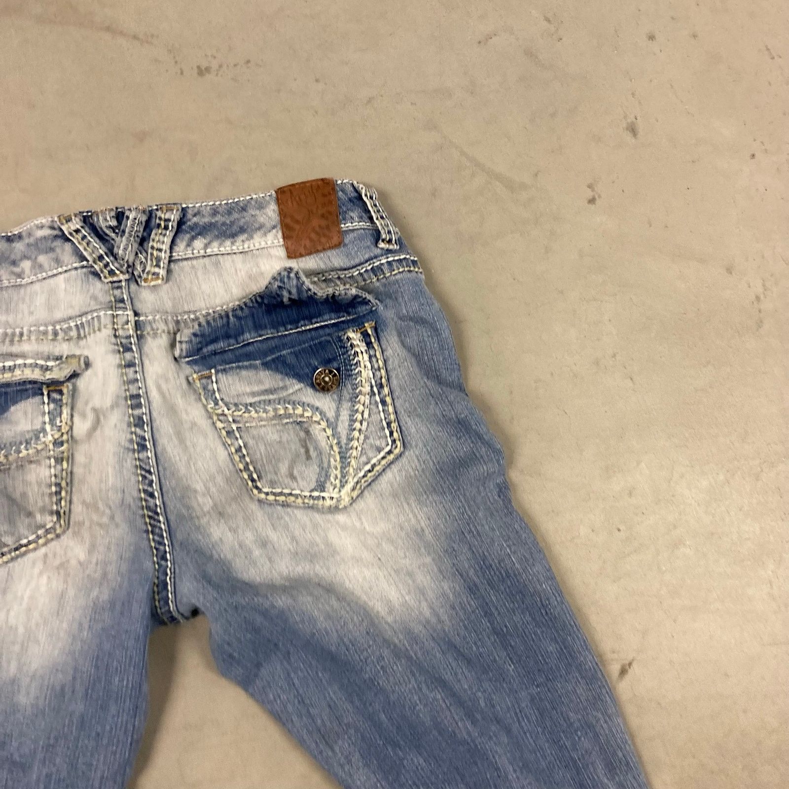 Vintage Y2K low rise Arya western bootcut jeans 29x31 Size 32" / US 10 / IT 46 - 5 Thumbnail