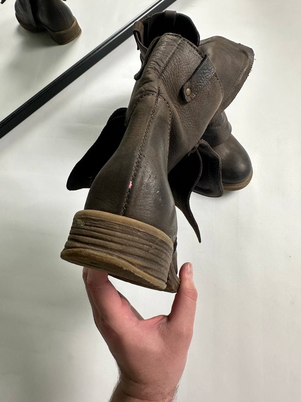 A.S.98 AS98 type Avant Garde Guidi Style Leather Boots Size US 7 / IT 37 - 7 Thumbnail