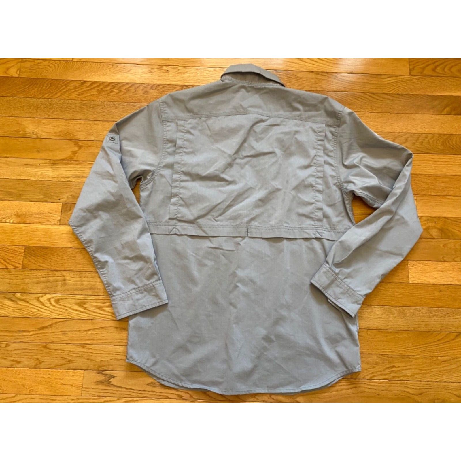 Carhartt Carhartt Shirt Mens Gray Long Sleeve Button-Up Relaxed Fit Fish Vented Sz M Size US M / EU 48-50 / 2 - 2 Thumbnail