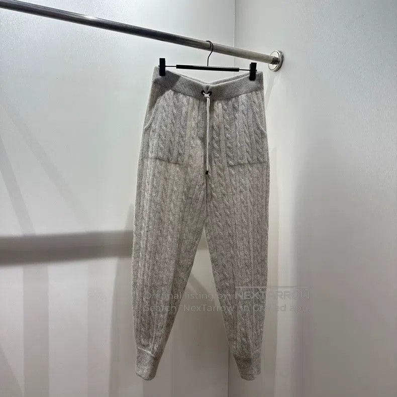 Brunello Cucinelli Brunello Cucinelli size XS Solid Color Mohair Blended Knit Size 24" / US 00 / IT 34 - 1 Thumbnail