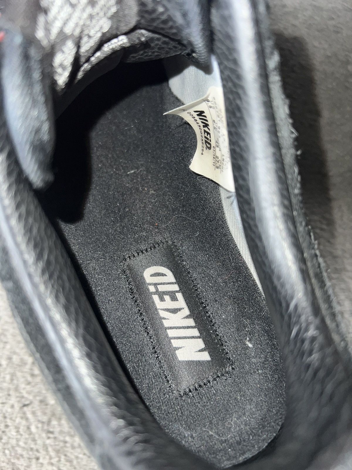 Nike Black Suede Air Force 1 Size US 9.5 / EU 42-43 - 6 Thumbnail