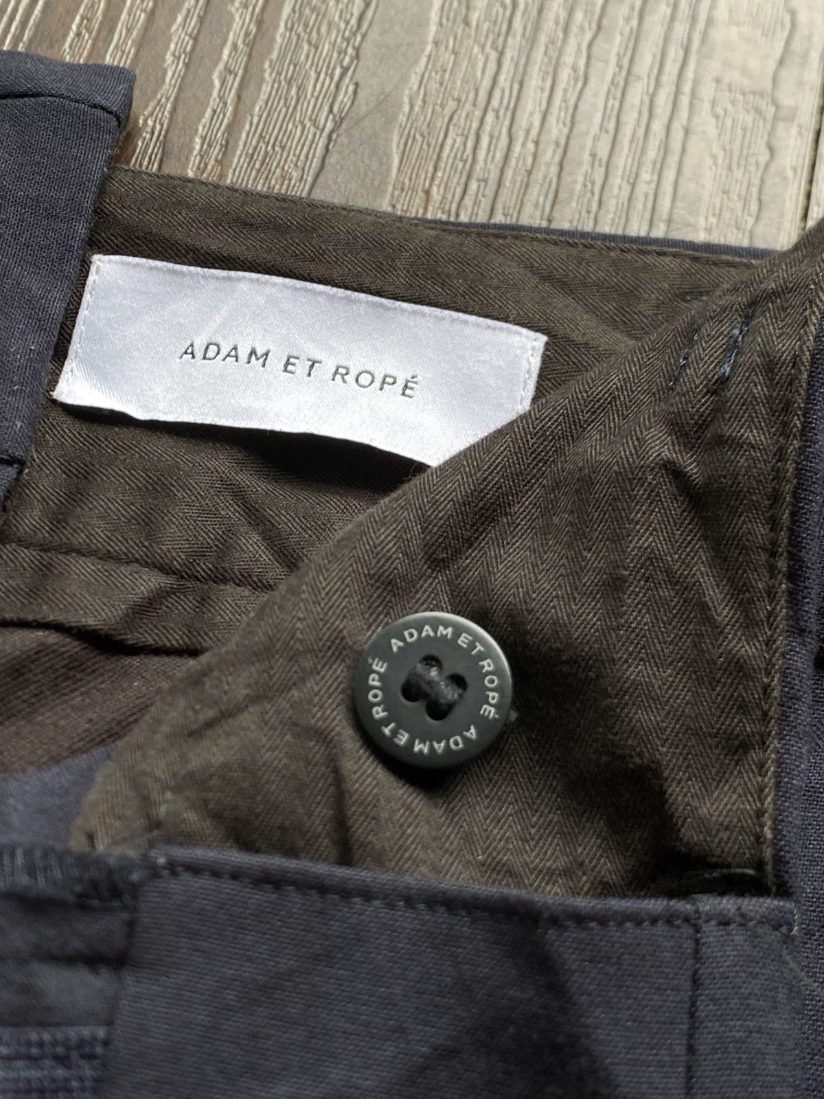 Japanese Brand JAPANESE DESIGNER ADAM ET ROPE HAKAMA PANTS WIDELEG Size US 27 - 5 Thumbnail