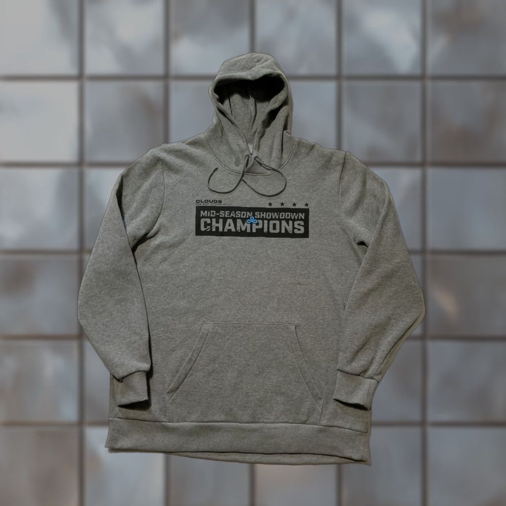 Puma VINTAGE? No. Puma Hoodie Mens XXL Gray Cloud9 LCS 2021 Mid Season Showdown Riot Games League Of Legends Pullover Hoodie 2XL Size US XXL / EU 58 / 5 - 1 Thumbnail