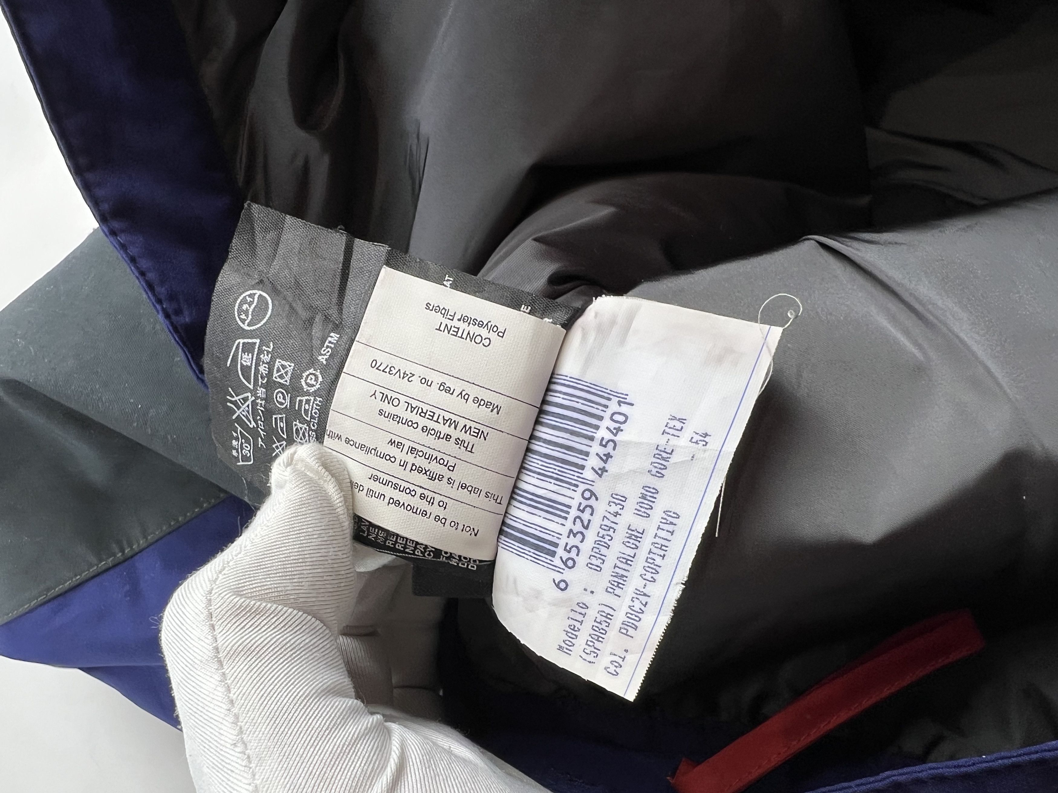 Prada Prada Ski Pants Gore-tex 54 Size US 38 / EU 54 - 9 Thumbnail