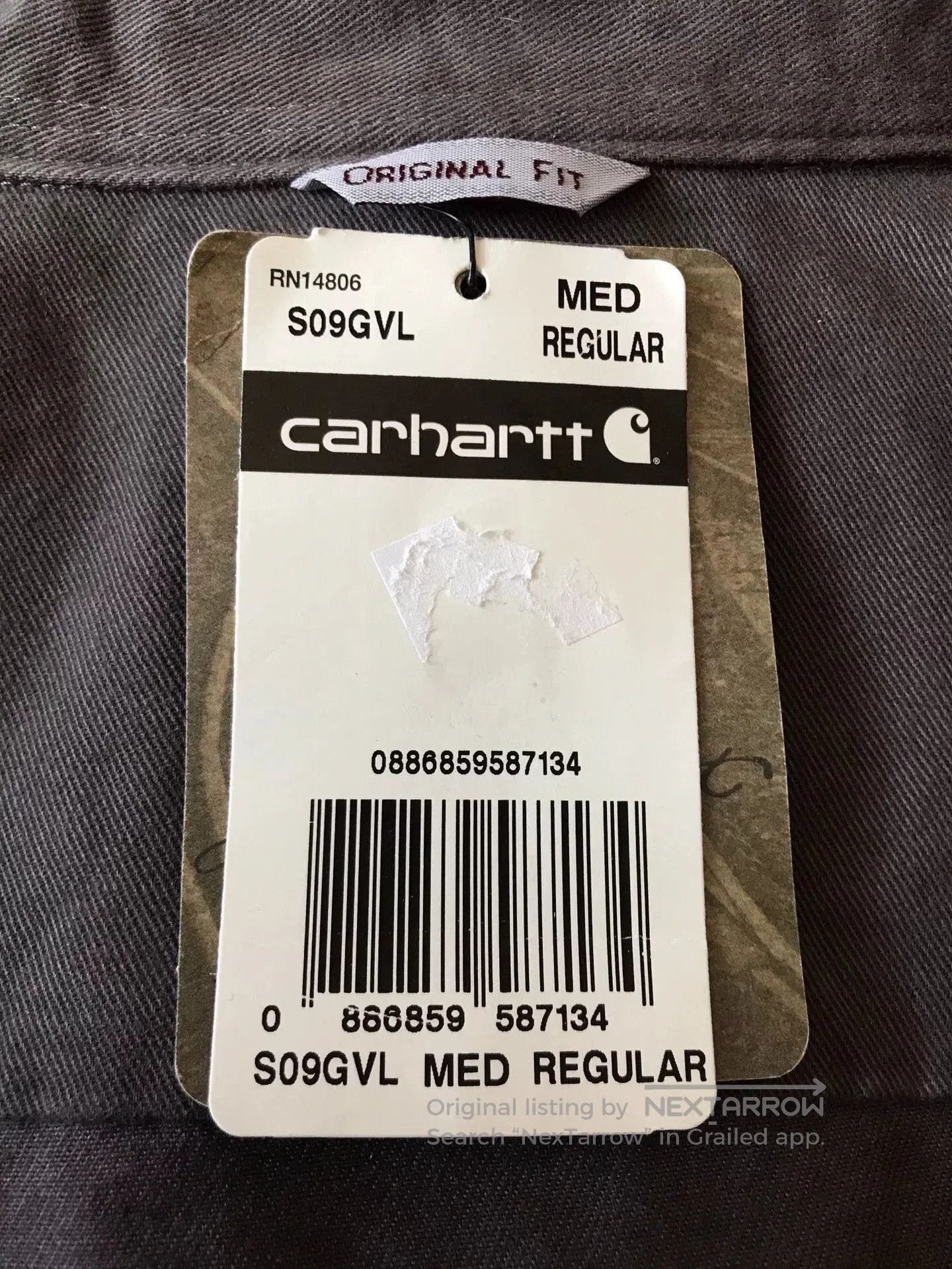 Carhartt Carhartt S09 GVL Work Shirt. Size US M / EU 48-50 / 2 - 8 Thumbnail
