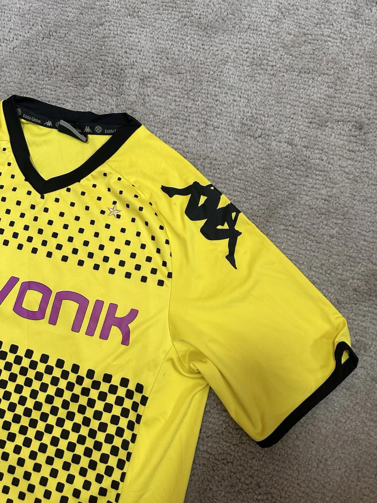 Kappa 2011 BORUSSIA DORTMUND Home Football SHIRT Soccer Jersey Size US XL / EU 56 / 4 - 4 Thumbnail