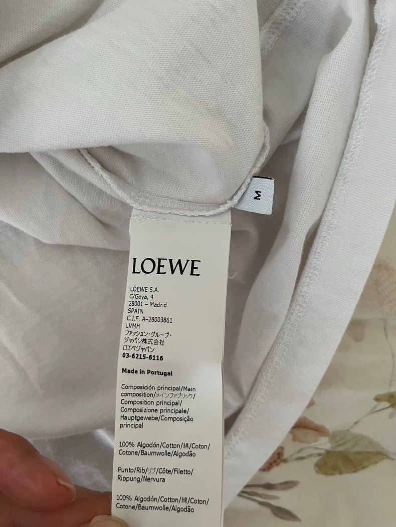 Loewe LOEWE White T-shirt Size US M / EU 48-50 / 2 - 4 Thumbnail