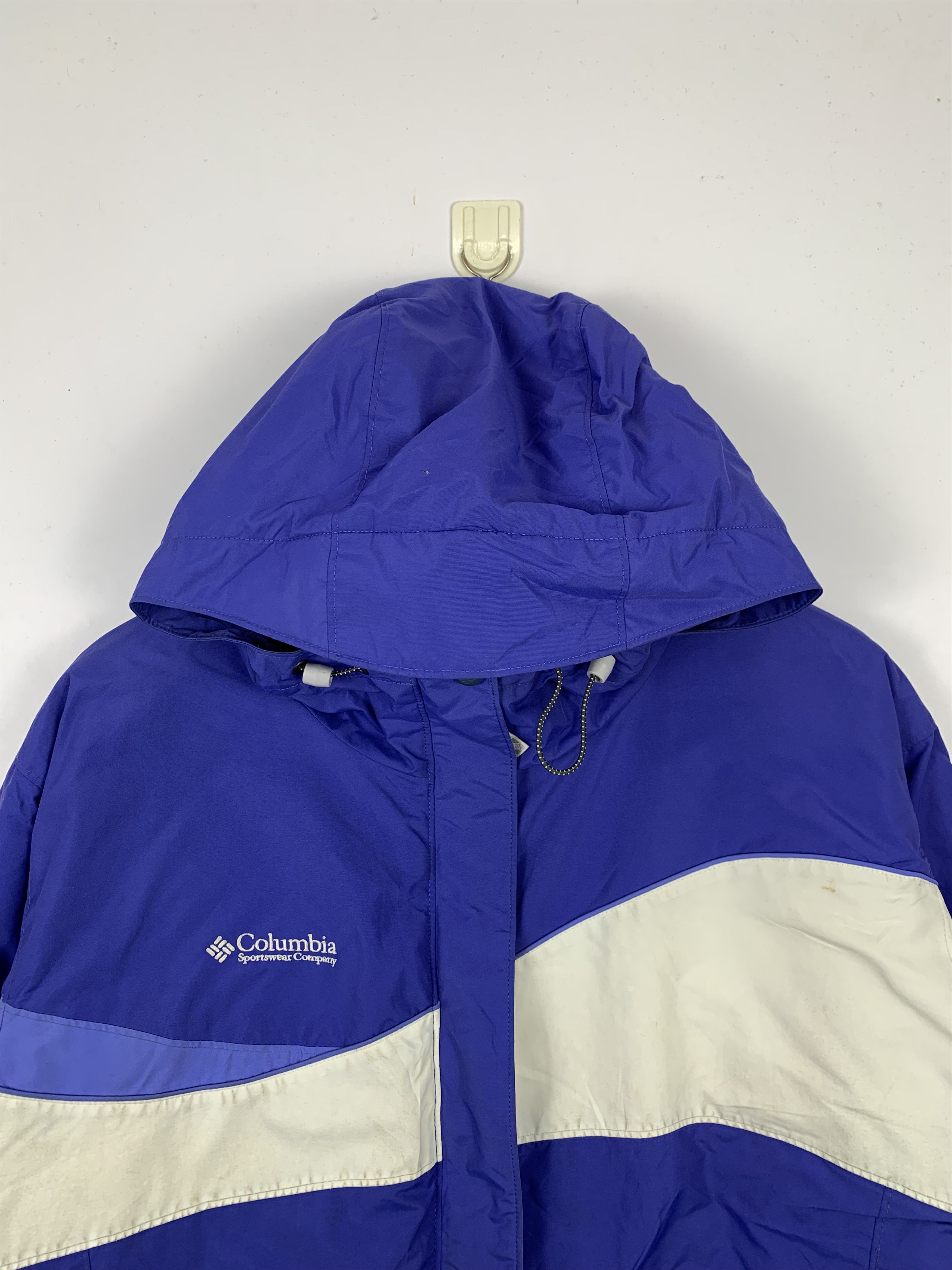 Columbia Vintage Columbia Hoodie Zipper Jacket J1303 Size US XL / EU 56 / 4 - 2 Thumbnail