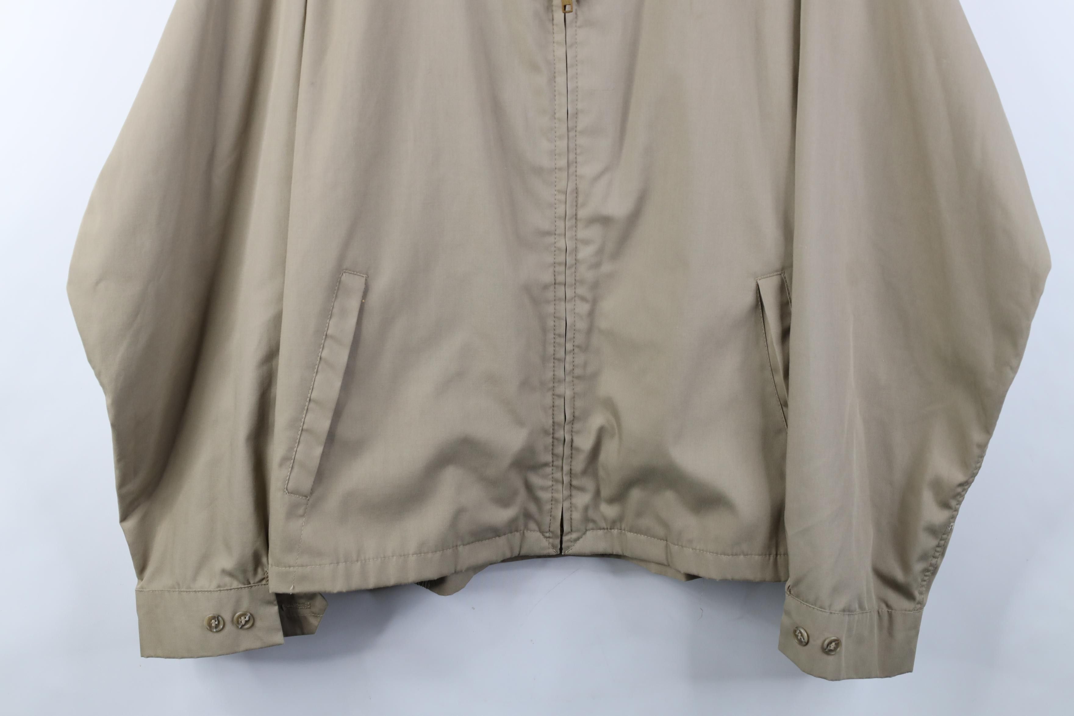 Vintage Vintage 70s Streetwear Cafe Racer Bomber Jacket Beige USA Size US XXL / EU 58 / 5 - 3 Thumbnail