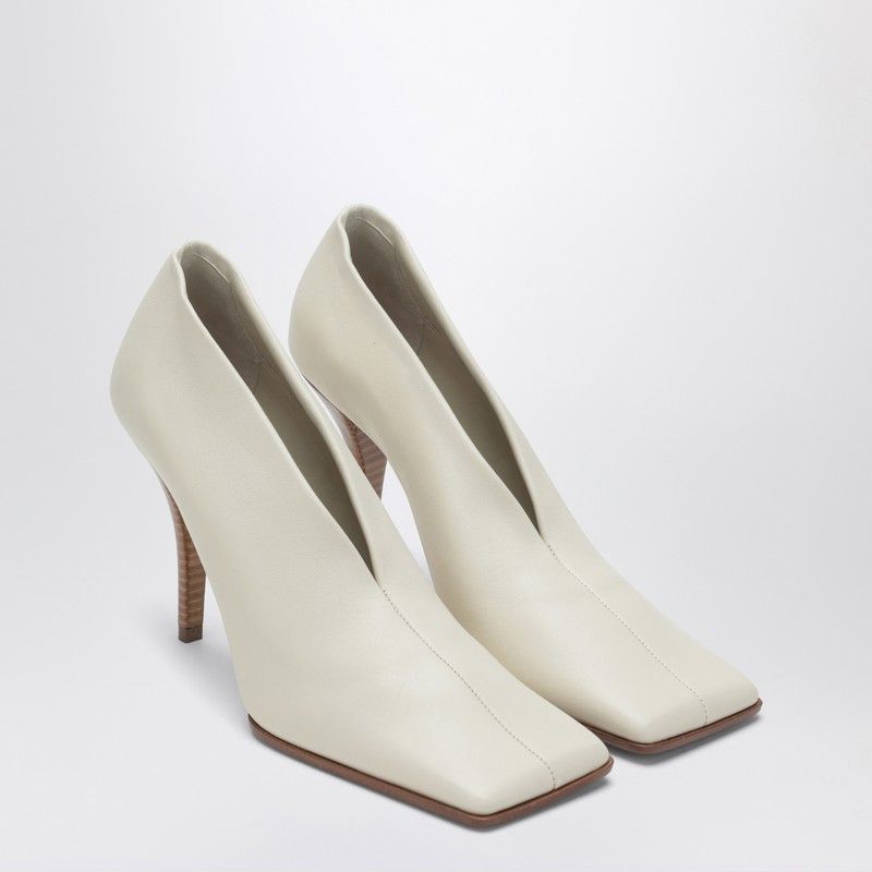 Alaia Alaia Soft Square Ivory Pumps Size US 11 / IT 41 - 1 Thumbnail
