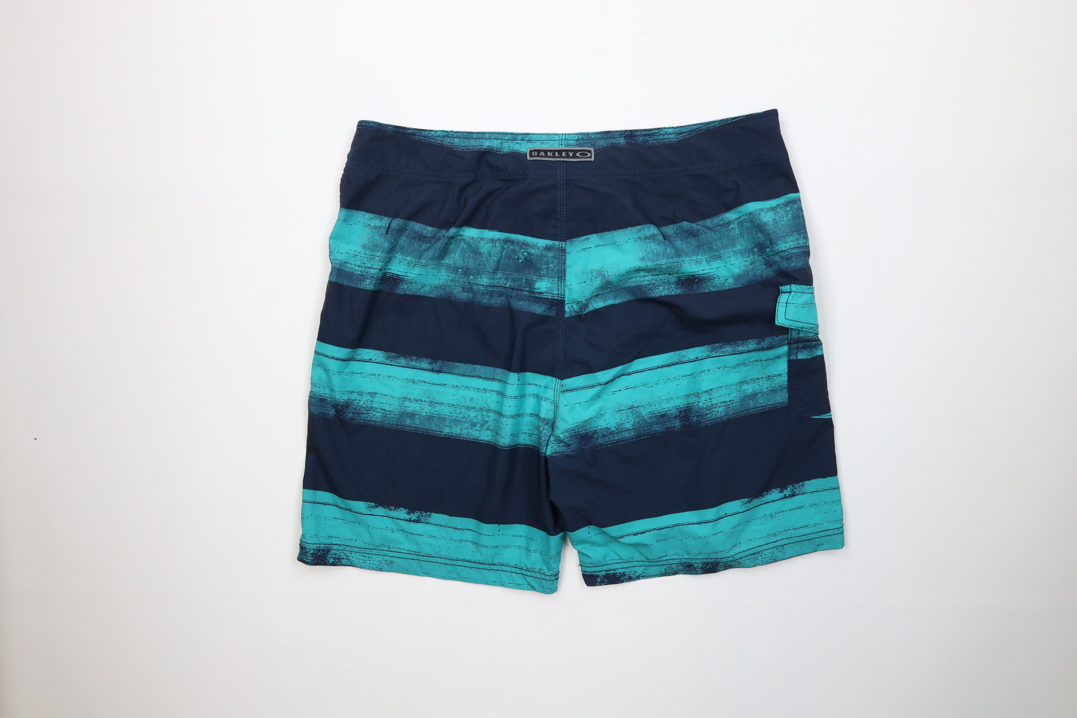 Oakley Oakley Striped Color Block Surf Board Shorts Swimming Trunks Size US 38 / EU 54 - 9 Thumbnail