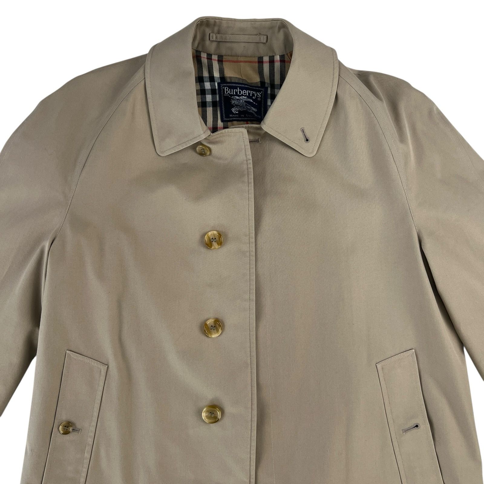 Burberry Burberry Tan Trench Coat Size L / US 10 / IT 46 - 5 Thumbnail