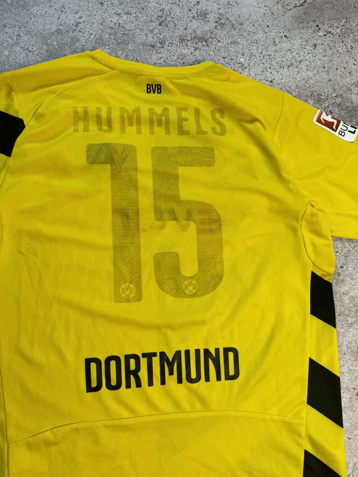 Puma × Vintage Borussia Dortmund Puma Hummels T Shirt Jersy Football Rare Size US L / EU 52-54 / 3 - 8 Thumbnail