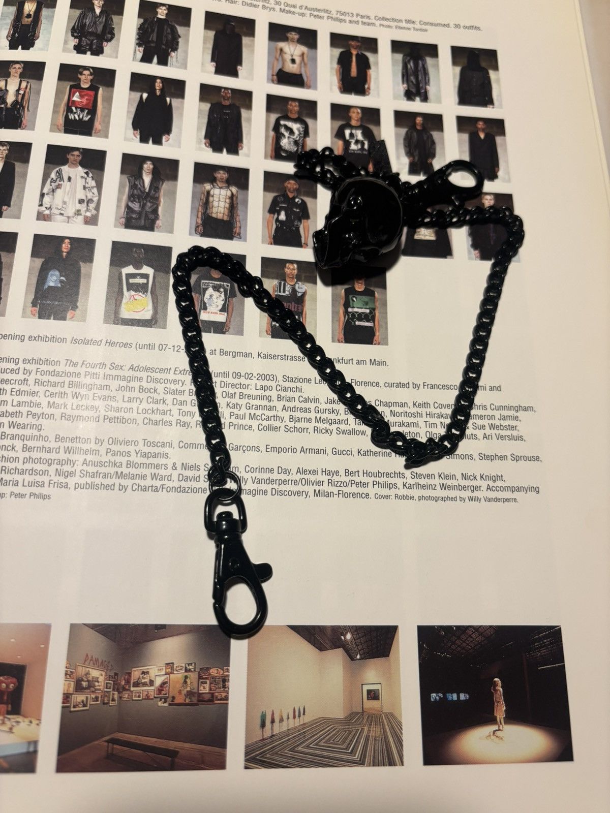 Raf Simons RAF SIMONS 2003 SKULL CHAIN | Grailed