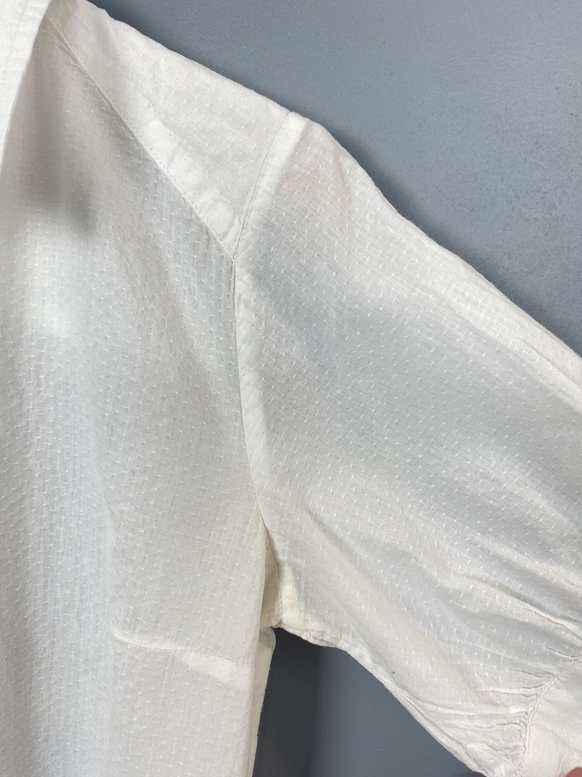 Other Avant-Garde Toast Blouse Shirt Short Sleeve Size 14 white Size XL / US 12-14 / IT 48-50 - 6 Thumbnail