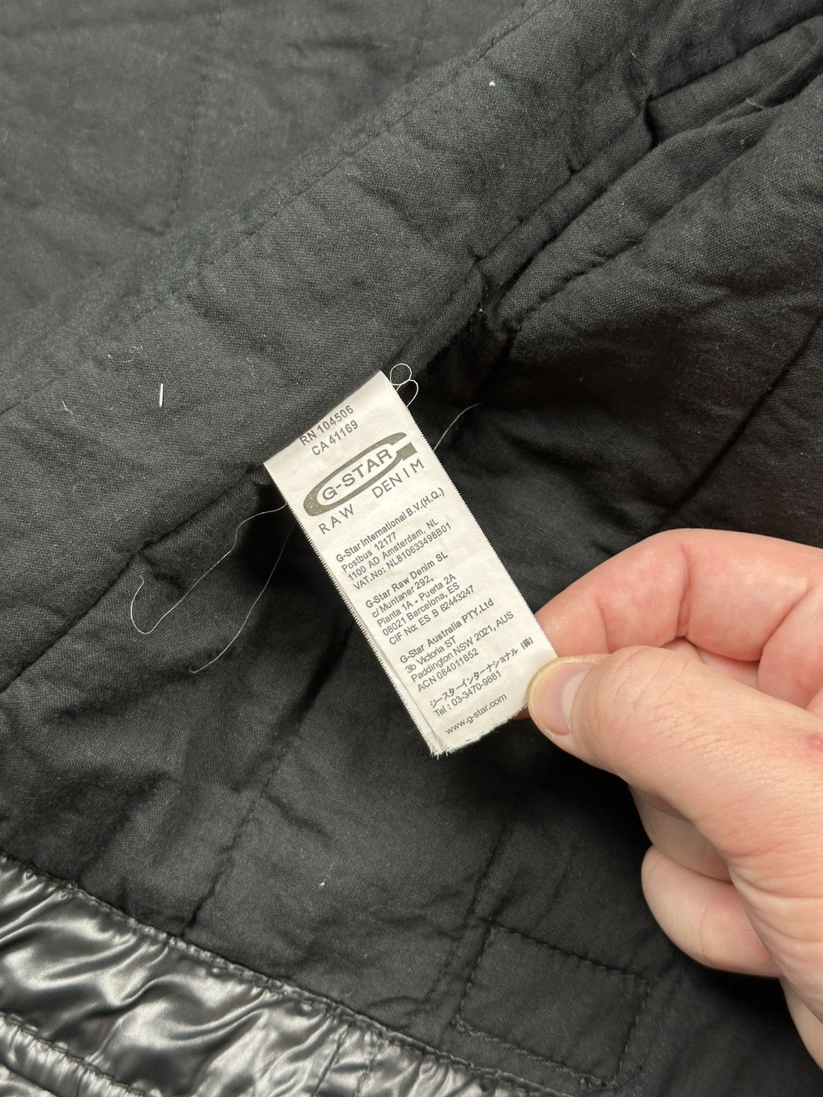 G-Star G-Star RAW 3301 Water Patrol Quilted Jacket Nylon Bomber L Size US L / EU 52-54 / 3 - 17 Thumbnail