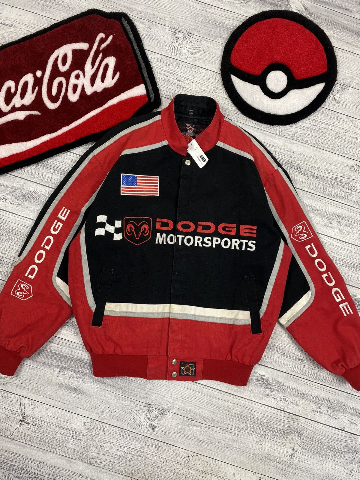 Dodge Motorsports Jeff Hamilton design nascar racing jacket