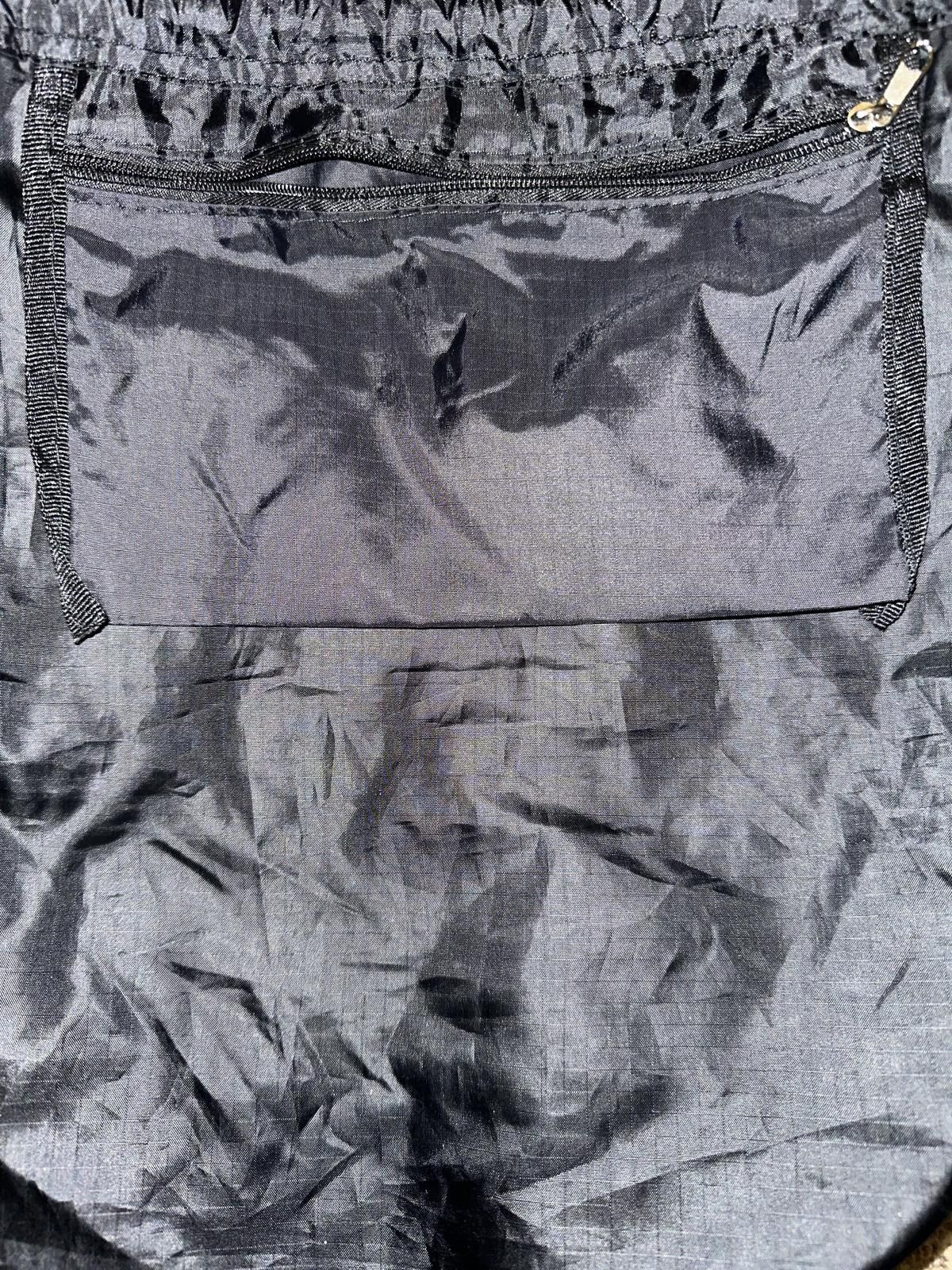 Nike Nike by You ID Shoe Drawstring Bag Backpack Black 12" X 15" Size ONE SIZE - 6 Thumbnail
