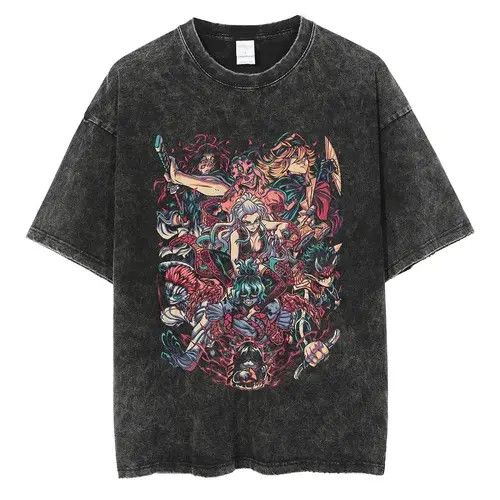Designer Demon Slayer Vintage Printed Tshirt Size US L / EU 52-54 / 3 - 1 Thumbnail