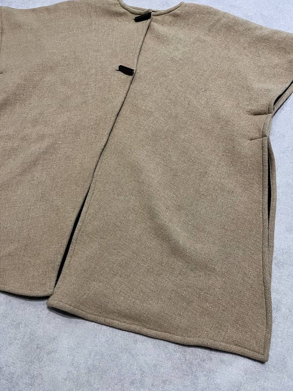 MAX&Co. Rare Max&Co. Wool Coat Poncho Women`s Beige Max Mara Size M / US 6-8 / IT 42-44 - 4 Thumbnail