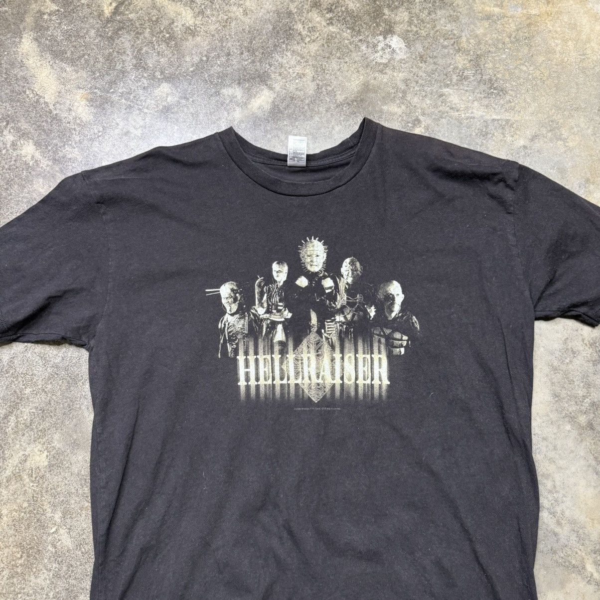 Vintage y2k 2000s hellraiser pinhead movie promo baggy tshirt Size US XL / EU 56 / 4 - 1 Thumbnail
