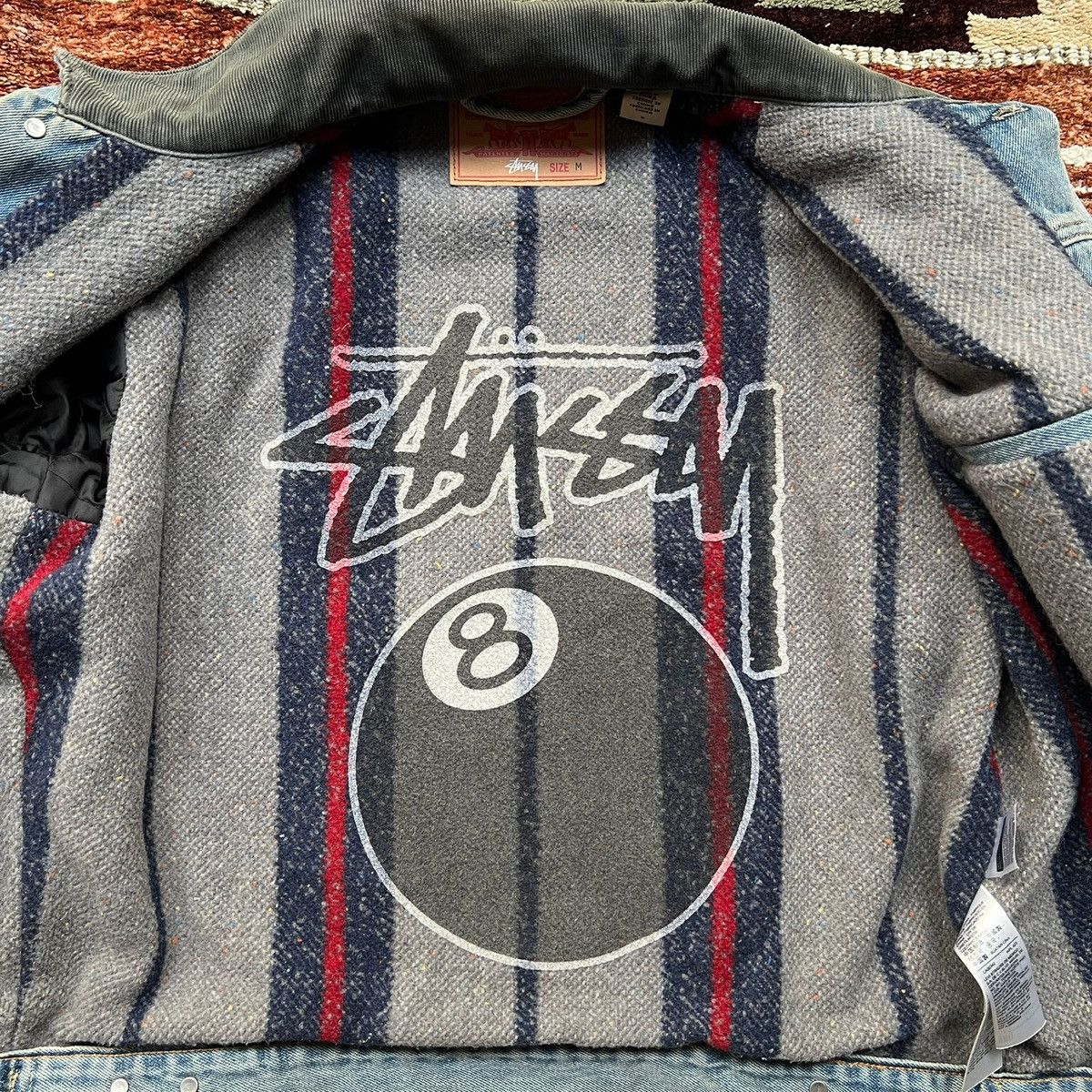 Levi's × Stussy Stussy X Levis Denim Jacket Size US M / EU 48-50 / 2 - 4 Thumbnail