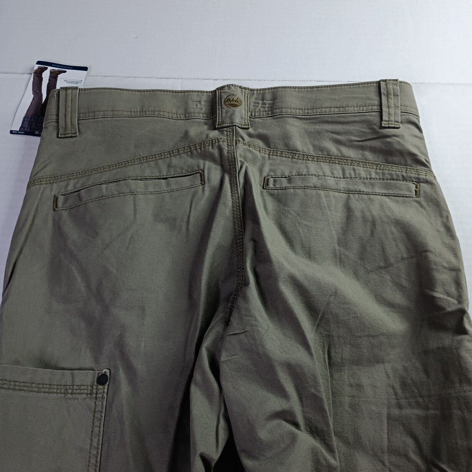 Wrangler Wrangler Frontier Utility Pants Men 32x30 Green Straight Fit Size US 32 / EU 48 - 7 Thumbnail