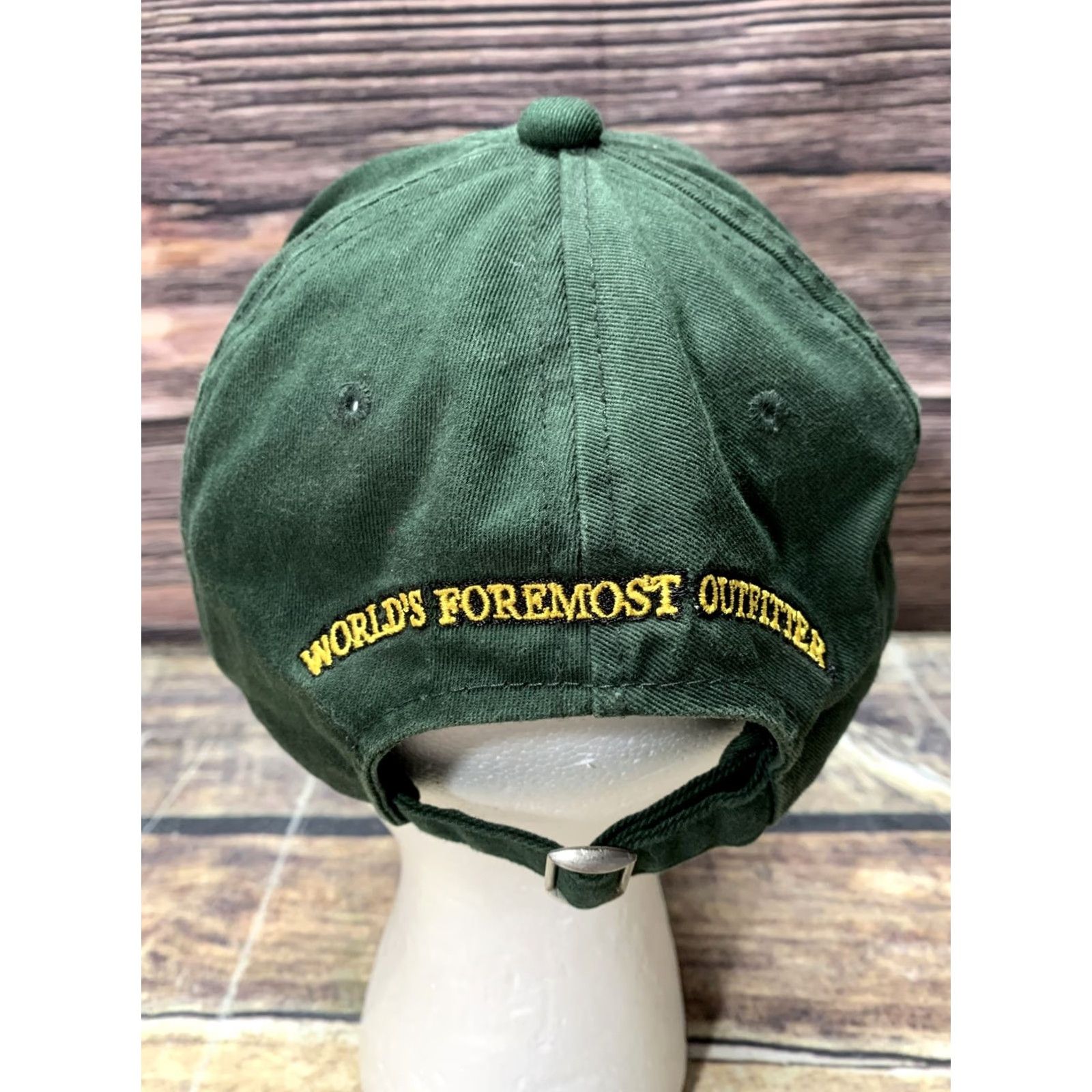 Vintage Cabela’s Cap Hat Green Strap Back Casual Outdoor Hiking Lightweight Adults Mens Adjustable Cap Size ONE SIZE - 3 Thumbnail