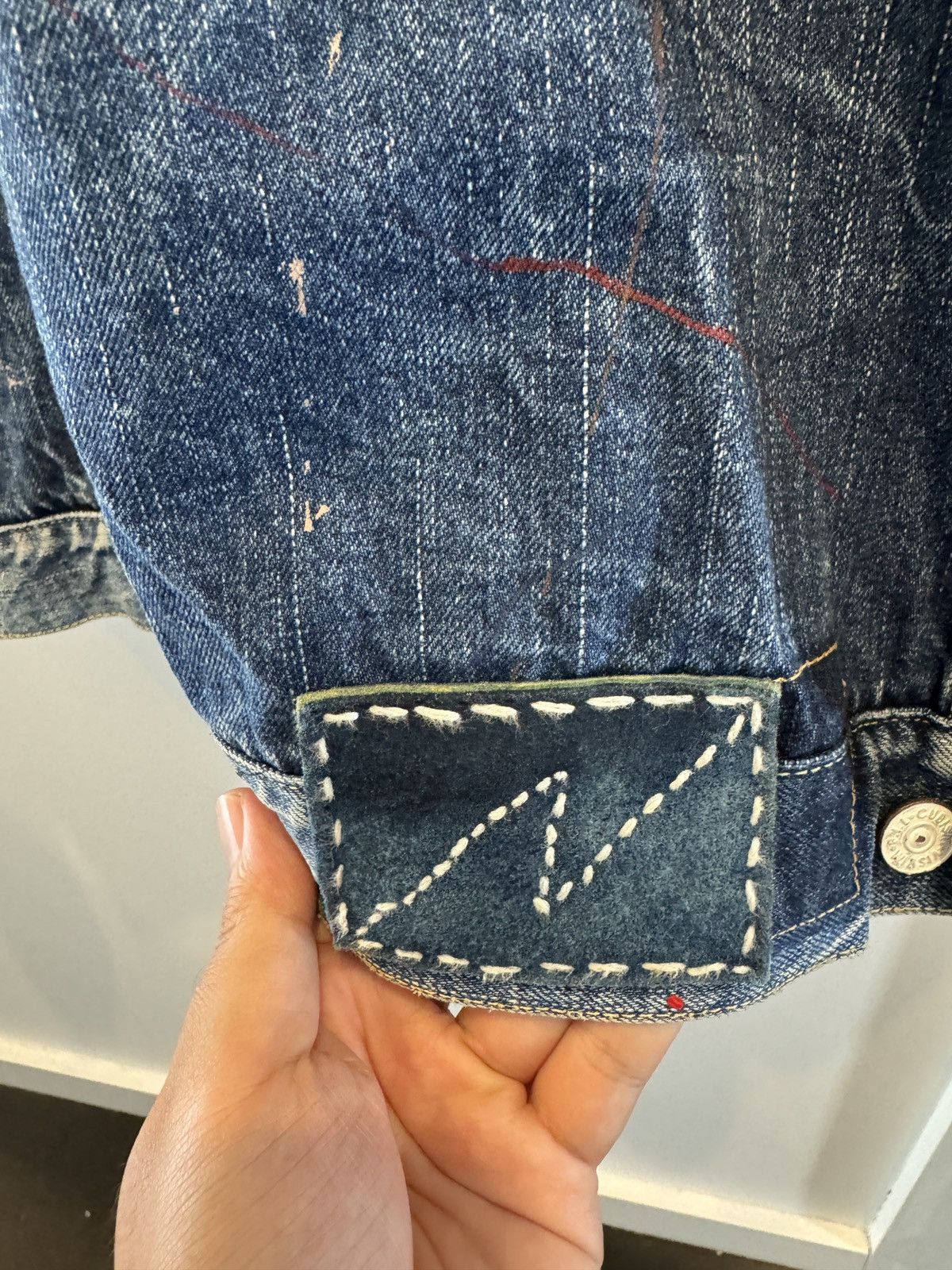 Visvim I.C.T 101 Denim Jacket Dry Size US XL / EU 56 / 4 - 6 Thumbnail