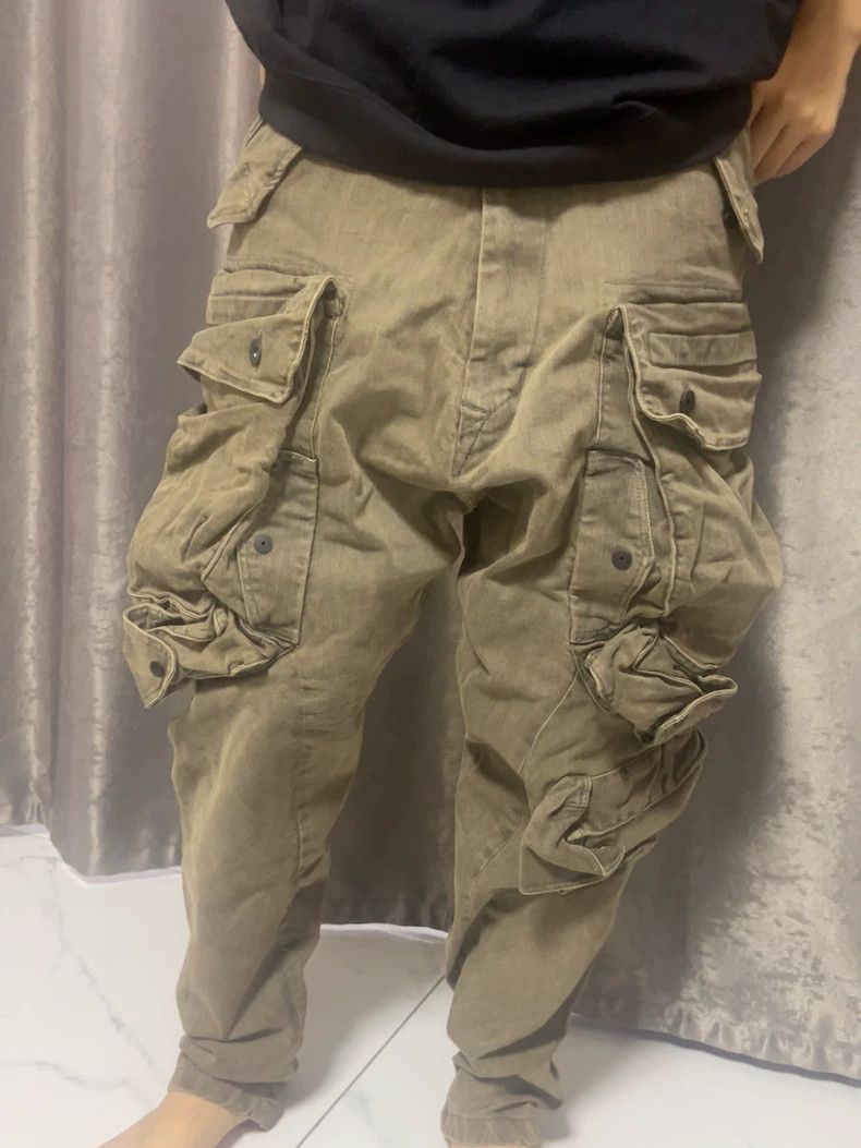 Julius Julius size:3 Bent Knife Heavy Industry workwear pants Size US 26 / EU 42 - 1 Thumbnail