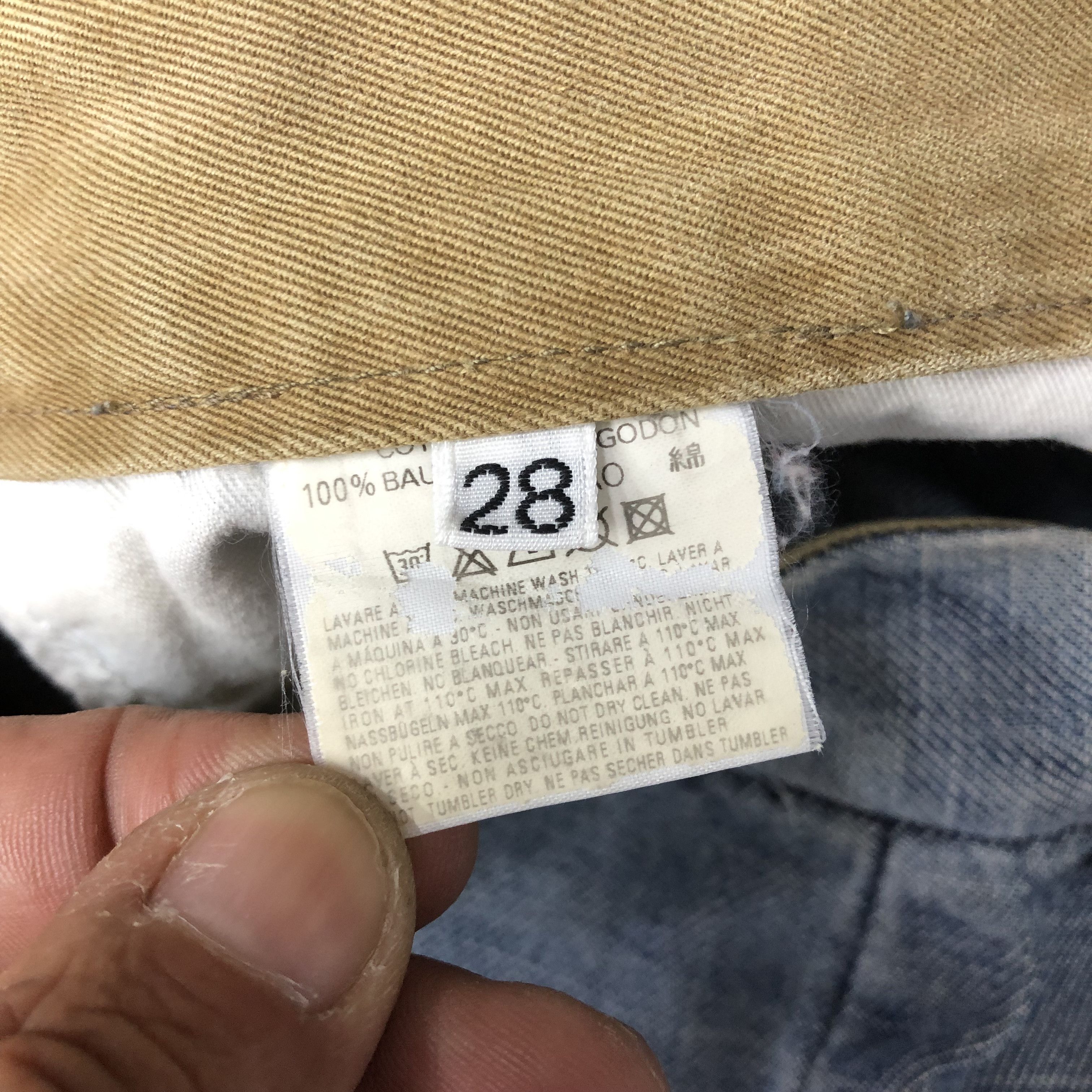 Diesel Vintage 90s Diesel Light Wash Jeans Diesel Hype Faded Denim Size 28" / US 6 / IT 42 - 9 Thumbnail