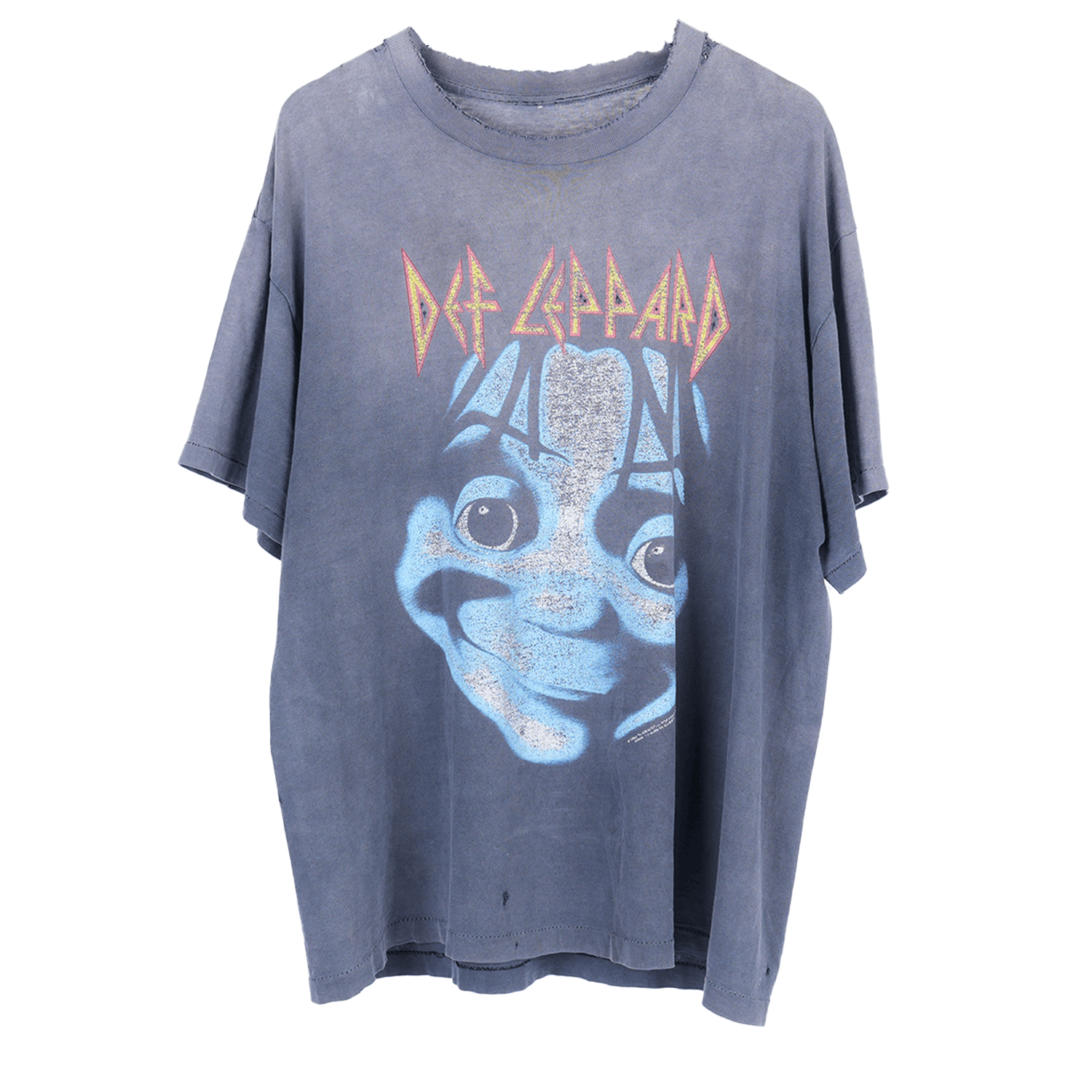 Vintage DEF LEPPARD ROCK OUT OF QUESTION TEE Size US XL / EU 56 / 4 - 1 Thumbnail