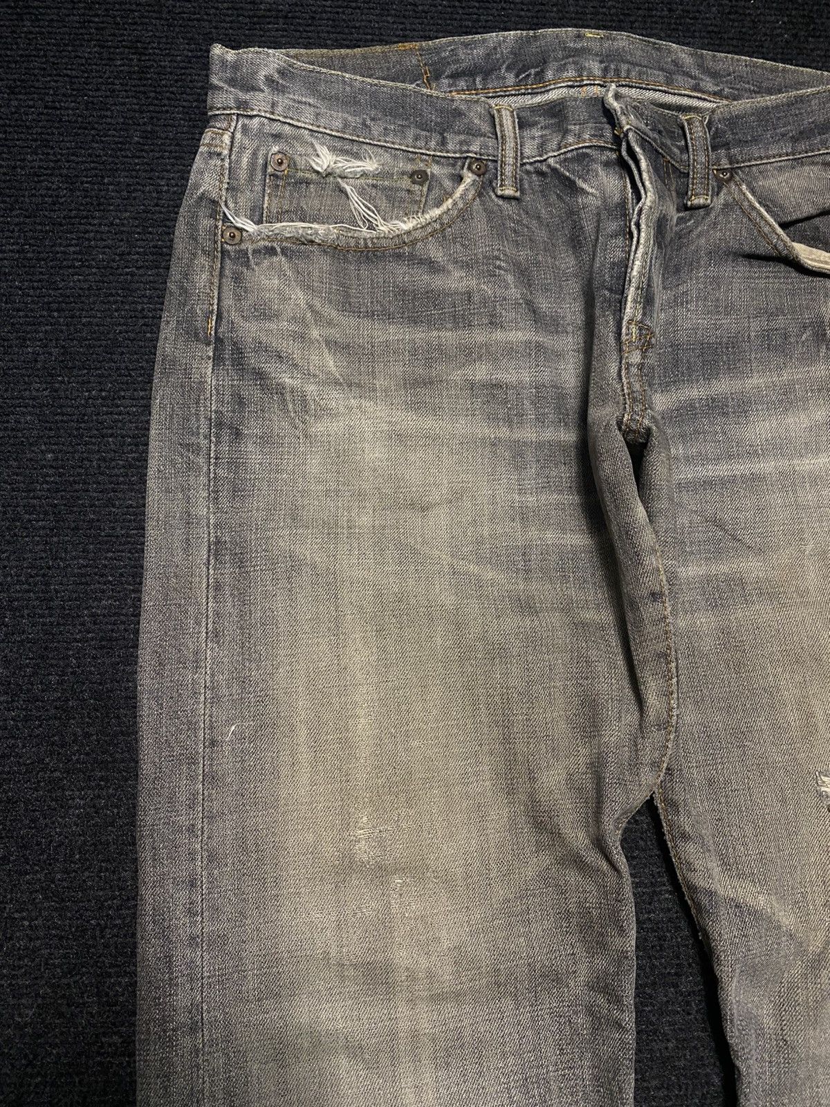 Eternal ‼️Flare ETERNAL Jeans Distress ‼️ Size US 32 / EU 48 - 3 Thumbnail