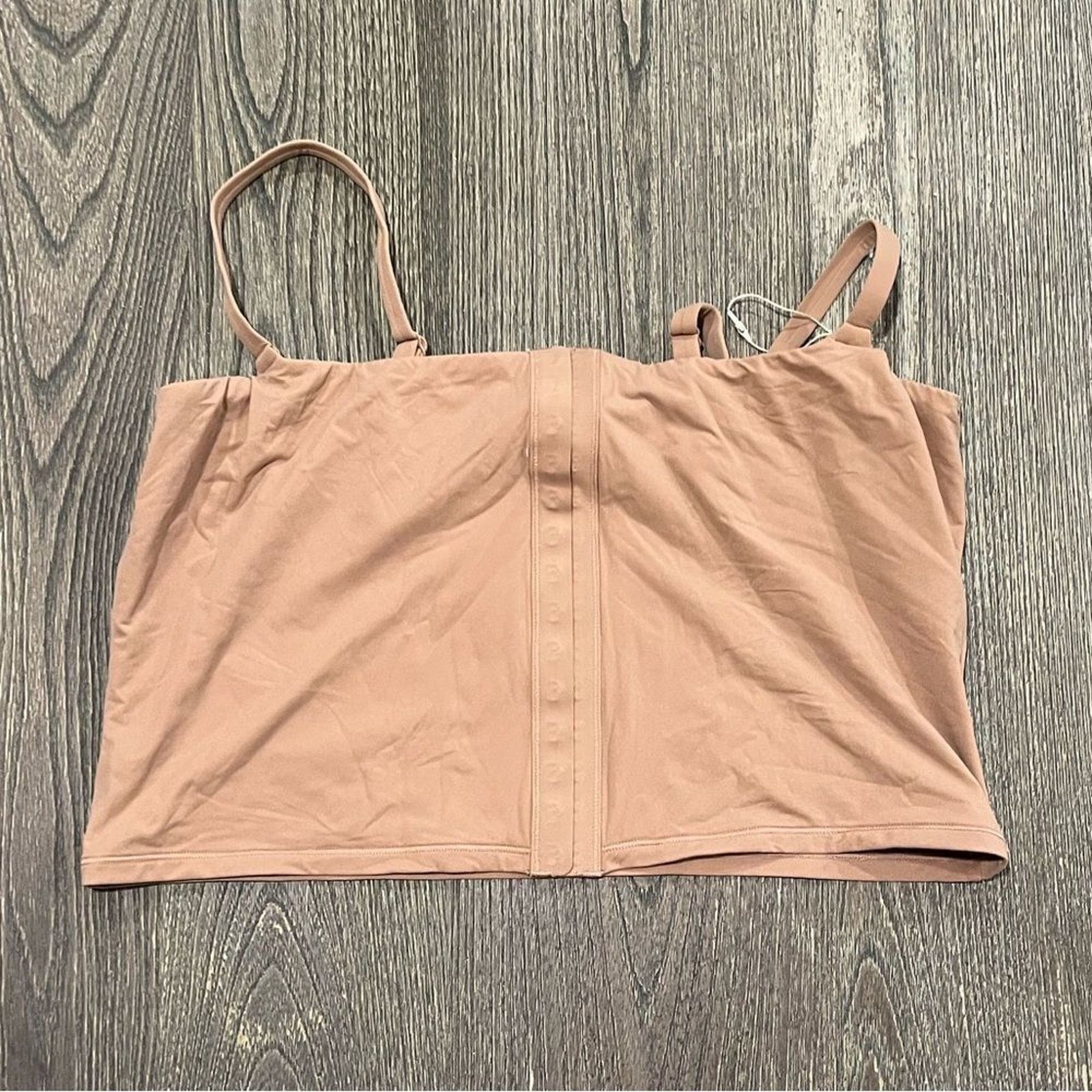 SKIMS NWT Skims Fits Everybody Adaptive Cami Crop Top Sienna 3X Size 3XL / US 20-22 - 1 Thumbnail