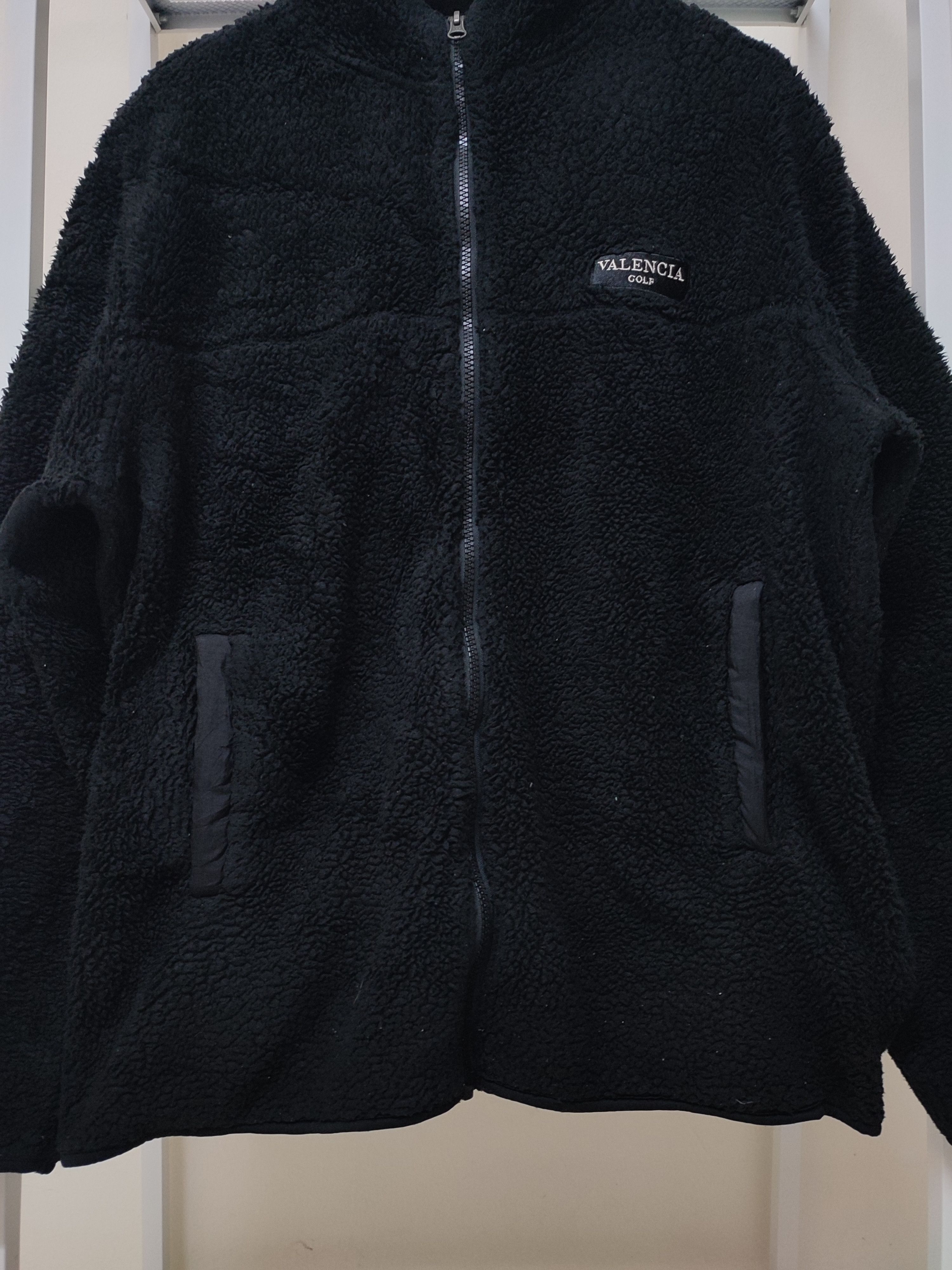 Vintage Vintage Valencia Golf Zip Up Fleece Jacket Size US L / EU 52-54 / 3 - 3 Thumbnail
