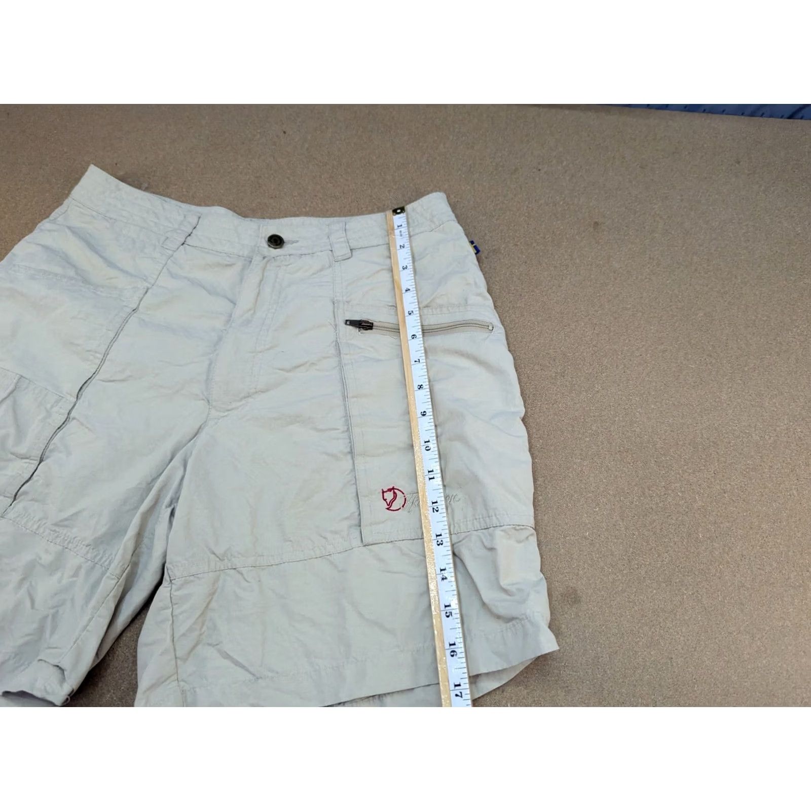 Vintage Fjallraven Shorts Mens Size 42 Beige Outdoor Hiking Pockets Trekking Cargo Casual Travel Size US 42 / EU 58 - 6 Thumbnail