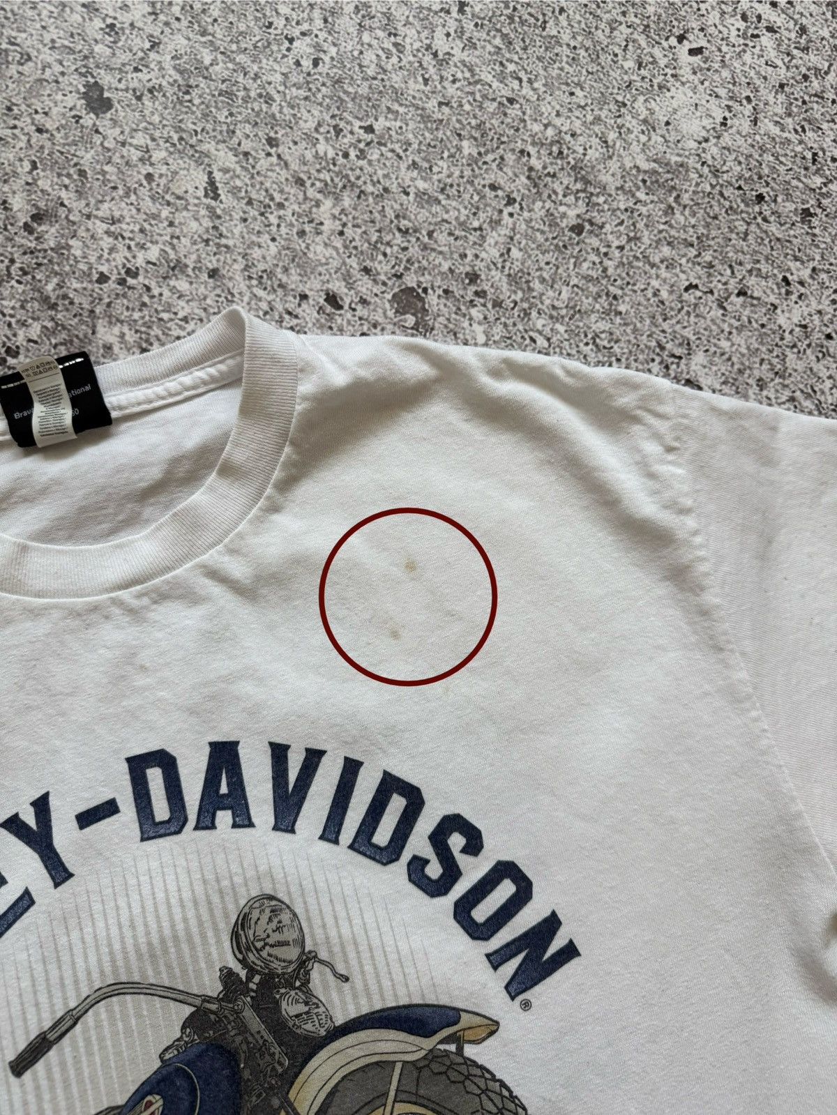 Band Tees × Harley Davidson × Vintage Vintage Harley Davidson Riding High Bike 90s Retro T-Shirt Size US L / EU 52-54 / 3 - 13 Thumbnail