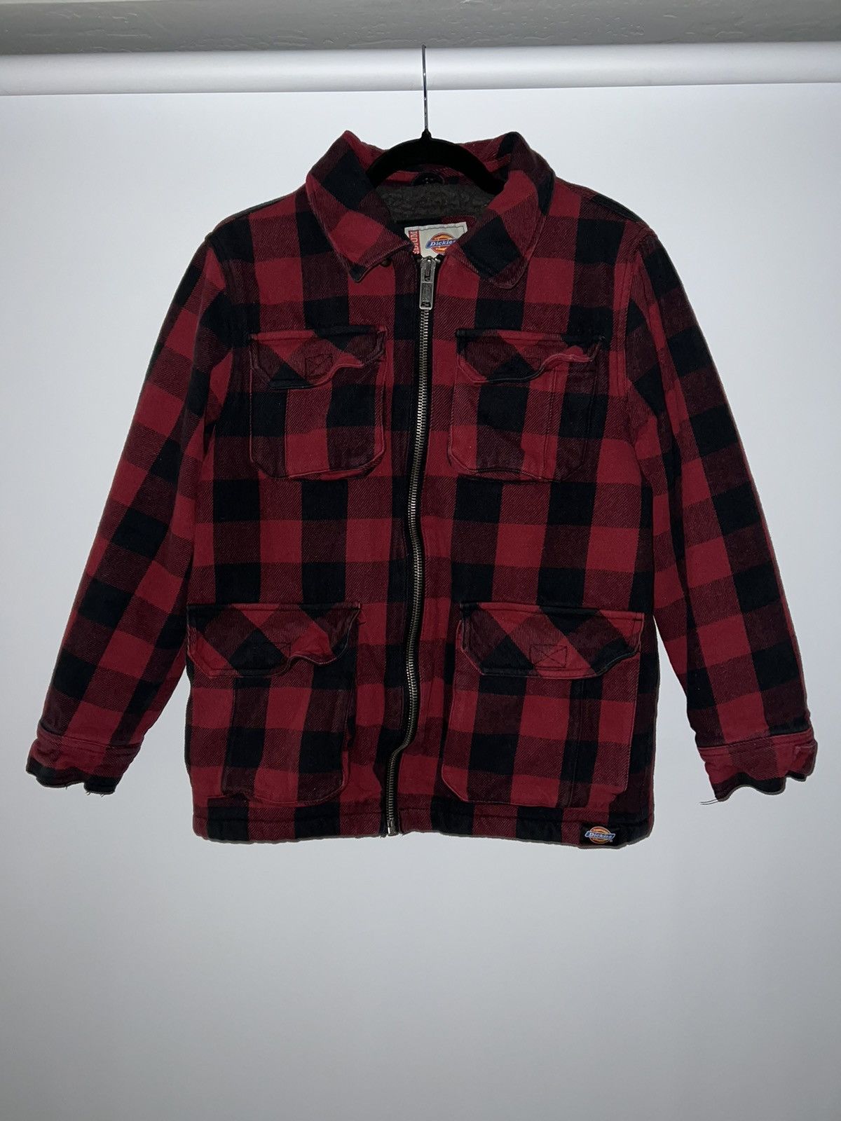 Dickies Vintage Dickies Plaid Jacket Fleece Lined Size US M / EU 48-50 / 2 - 1 Thumbnail