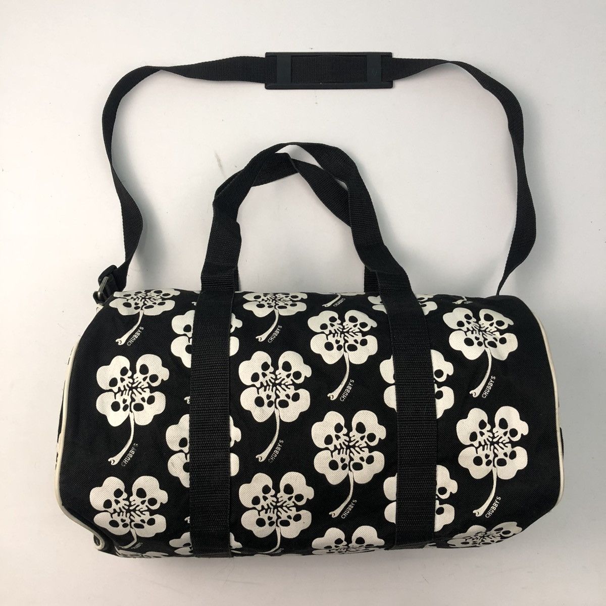 Japanese Brand ‼️YES‼️ CHUBBY’S FLOWER OF SKULL DUFFLE BAG Size ONE SIZE - 1 Thumbnail