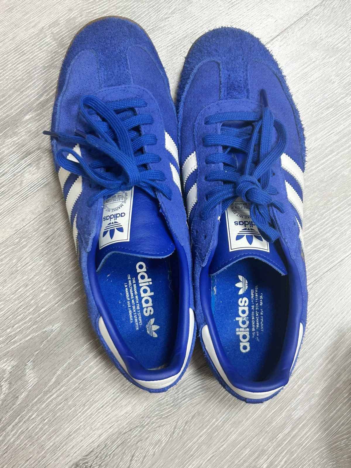Adidas Adidas Samba Gum Blue Size US 10.5 / EU 43-44 - 7 Thumbnail