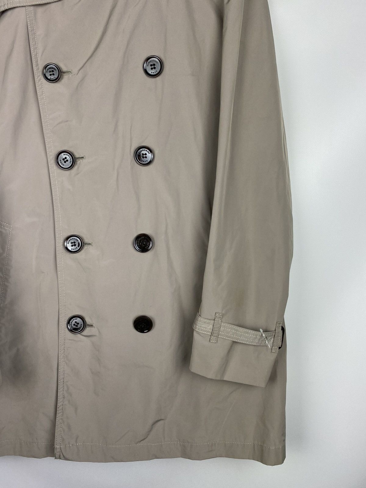 Burberry Burberry Brit nova check double breasted nylon trench coat Size US M / EU 48-50 / 2 - 5 Thumbnail