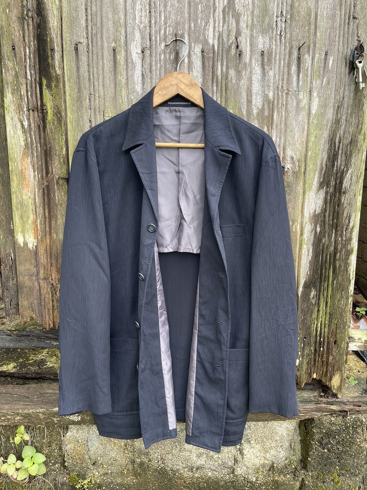 Designer Kansai Japan Work Jacket Style Blazer L Size US L / EU 52-54 / 3 - 14 Thumbnail