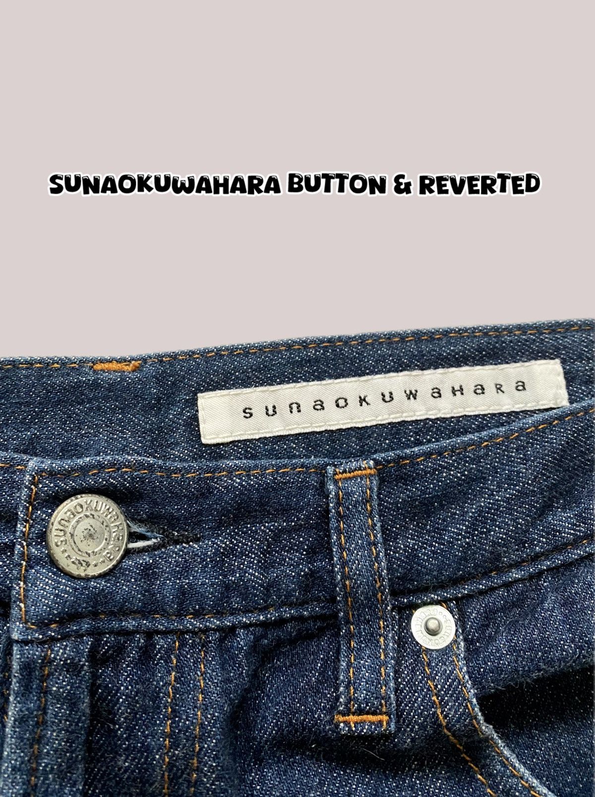 Sunao Kuwahara Vintage Sunao Kuwahara Rare Jeans Size 30" / US 8 / IT 44 - 3 Thumbnail