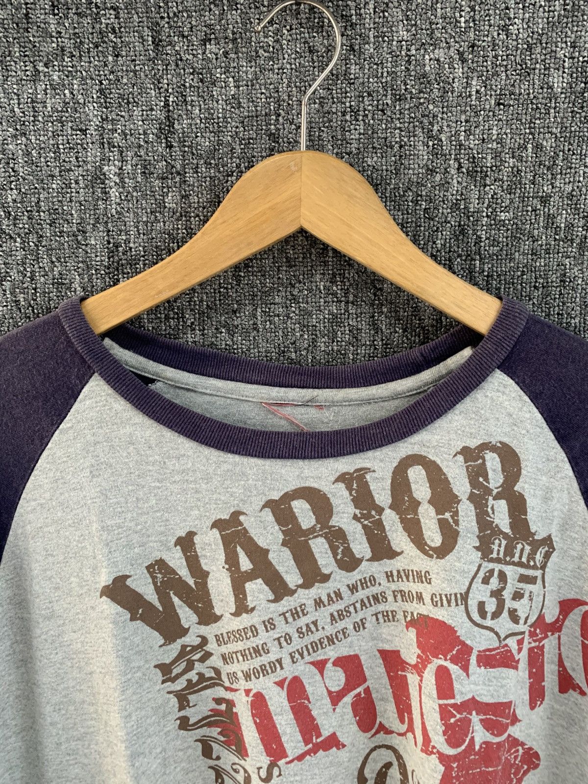Hysteric Glamour Majestica Warrior Poem Gothic Short Sleeve Size US XL / EU 56 / 4 - 2 Thumbnail
