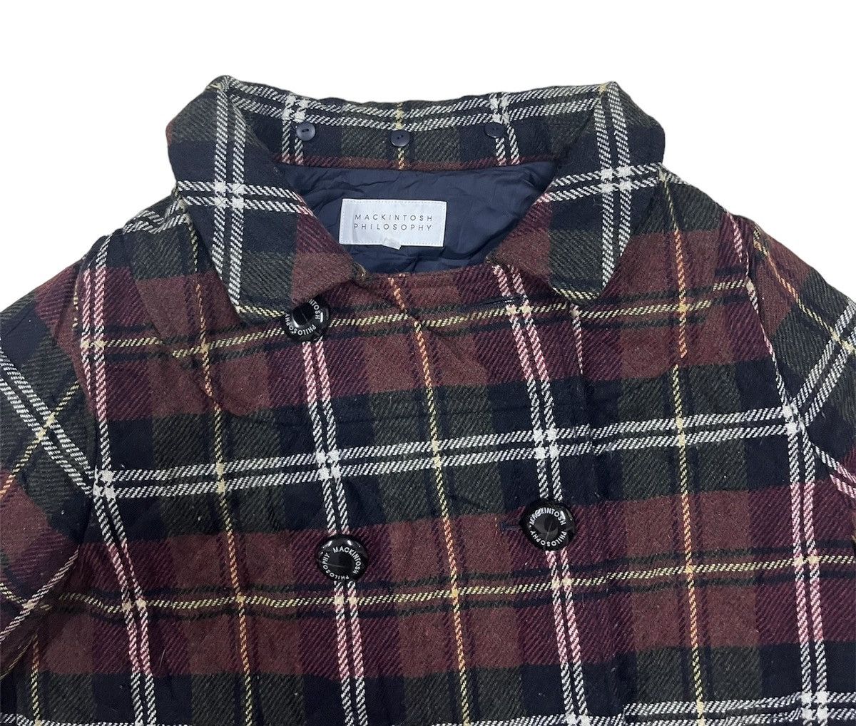 Designer × Japanese Brand × Mackintosh Mackintosh philosophy double breasted jacket wool Size S / US 4 / IT 40 - 4 Thumbnail